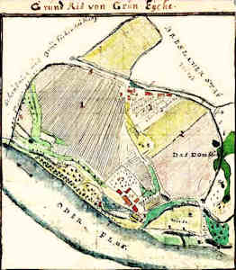 Grund Ris von Grün Eyche - Plan założenia dworskiego